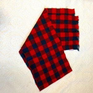 Like New Navy and Red J Crew scarf